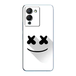 Силиконовые Чехлы (смешные стикеры) для Infinix Note 12 (G96) (Х-Х)