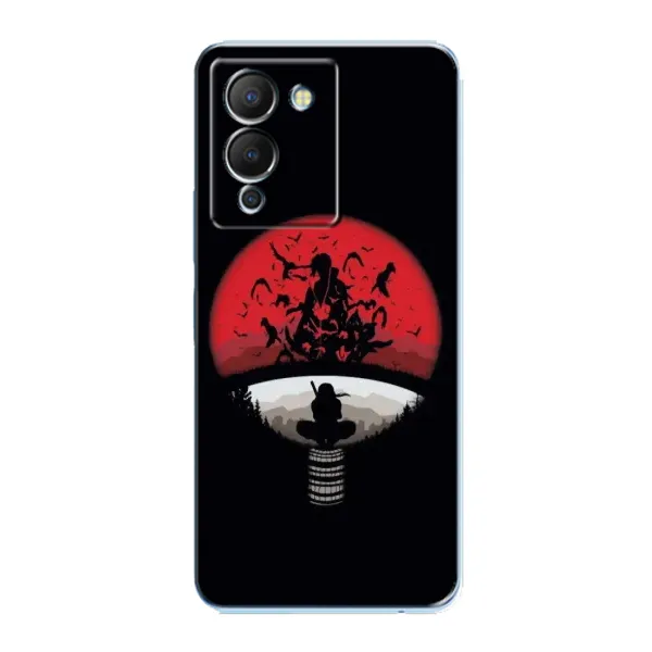 Чехол с рисунком «Итачи на черном» для Infinix Note 12 (G96) Чехол с рисунком «Итачи на черном» для Infinix Note 12 (G96)