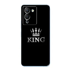 Чохол (Корона на чорному фоні) для Інфінікс Нот 12 джі 96 (KING)