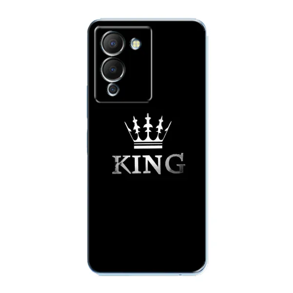 Чехол с рисунком «KING» для Infinix Note 12 (G96) Чехол с рисунком «KING» для Infinix Note 12 (G96)