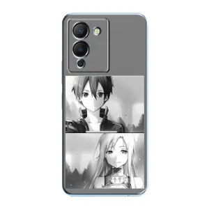 Чохли з героями АНИМЕ на Infinix Note 12 (G96) (Кіріто-Асуна)