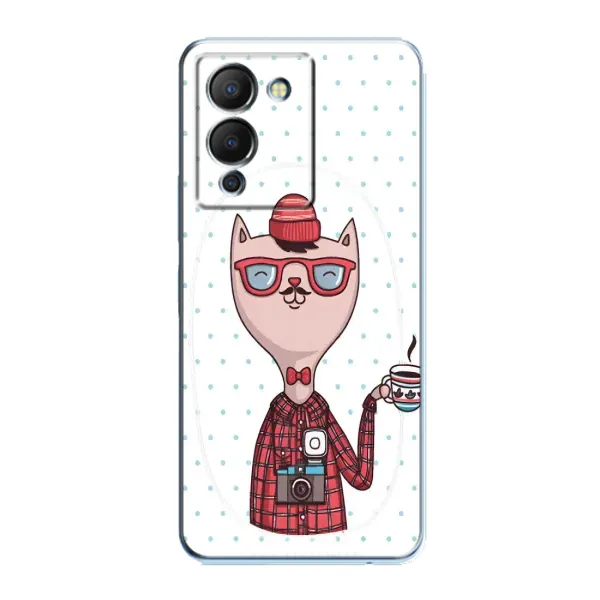 Чехол с рисунком «Кот аристократ» для Infinix Note 12 (G96) Чехол с рисунком «Кот аристократ» для Infinix Note 12 (G96)