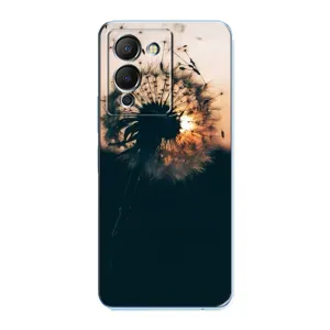 Силиконовый Чехол с одуванчиками на Infinix Note 12 (G96) (Красивый одуванчик)