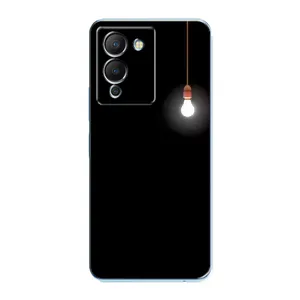 Чохол з картинками на чорному фоні для Infinix Note 12 (G96) (Лампочка)