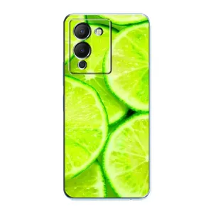 Чохол з зображенням смачної їжі для Infinix Note 12 (G96) (Лайм)