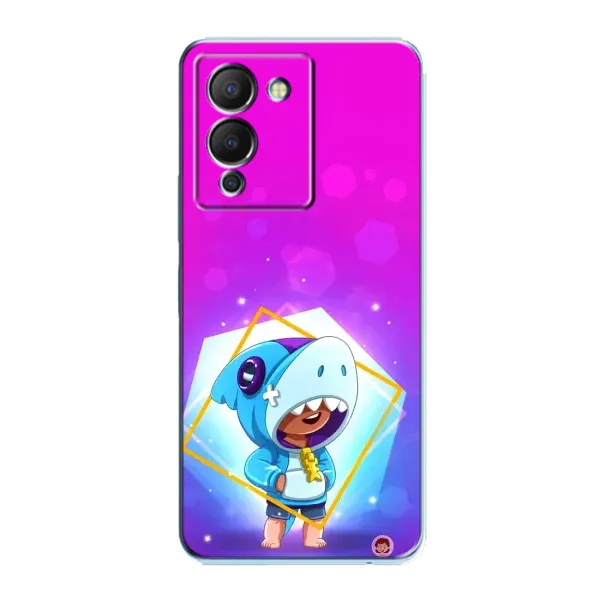 Чехол с рисунком «Леон в костюме Акулы» для Infinix Note 12 (G96)