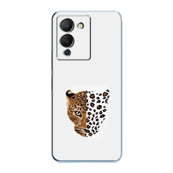Чохол з малюнком «Леопард на білому» для Infinix Note 12 (G96) Чохол з малюнком «Леопард на білому» для Infinix Note 12 (G96)