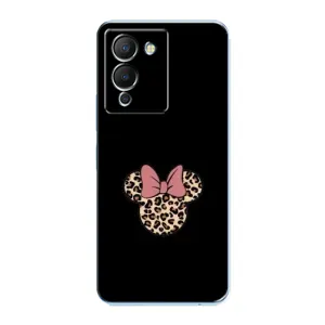 Чехол с леопардовым принтом на Infinix Note 12 (G96) (Леопардовая Минни)