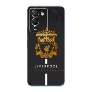Силиконовые Чехлы принт Футбол на Infinix Note 12 (G96) (Liverpool)