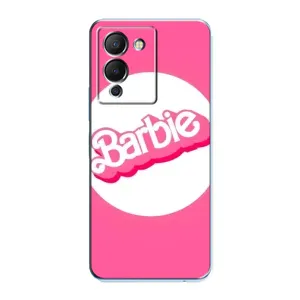 Силиконовый Чехол Барби Фильм на Infinix Note 12 (G96) (Лого Барби)