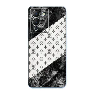 Чехол Стиль Louis Vuitton на Infinix Note 12 (G96) (LV на белом)