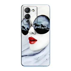 Чехол с картинкой Модные Девчонки Infinix Note 12 (G96) (Любительница коней)