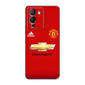 Силиконовые Чехлы принт Футбол на Infinix Note 12 (G96) (Man United)