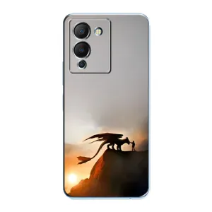 Чехол дракон Беззубик для Infinix Note 12 (G96) (Мультиик Беззубик)
