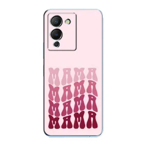 Чехлы на день мамы для Инфиникс Ноут 12 (G96) (Надпись мама)