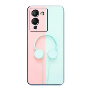 Девчачий Чехол для Infinix Note 12 (G96) (Наушники)