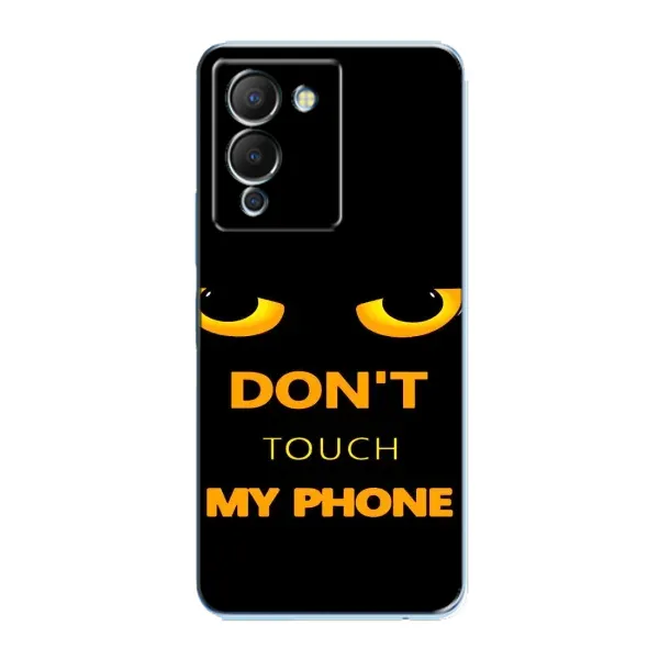 Чехол с рисунком «Не трогай мой телефон» для Infinix Note 12 (G96) Чехол с рисунком «Не трогай мой телефон» для Infinix Note 12 (G96)