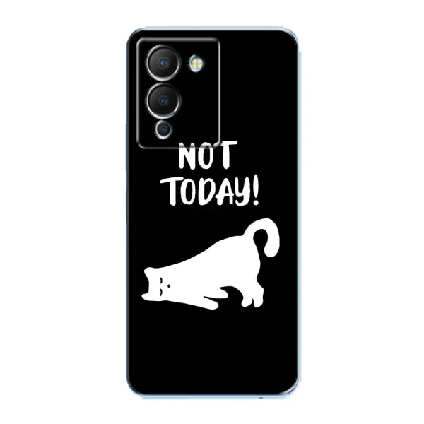 Чехол с рисунком «Not Today» для Infinix Note 12 (G96) Чехол с рисунком «Not Today» для Infinix Note 12 (G96)
