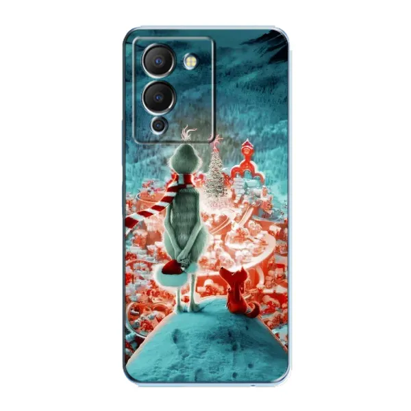 Чехол с рисунком «Новогодний Гринч» для Infinix Note 12 (G96) Чехол с рисунком «Новогодний Гринч» для Infinix Note 12 (G96)