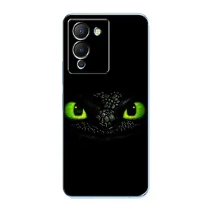 Чехол дракон Беззубик для Infinix Note 12 (G96) (Глаза Беззубика)