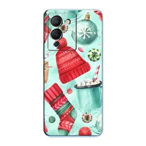 Чехол Санта Клаус для Infinix Note 12 (G96) (Одежда)