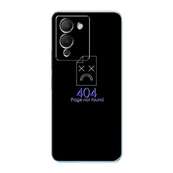 Чехол с рисунком «Ошибка 404» для Infinix Note 12 (G96) Чехол с рисунком «Ошибка 404» для Infinix Note 12 (G96)