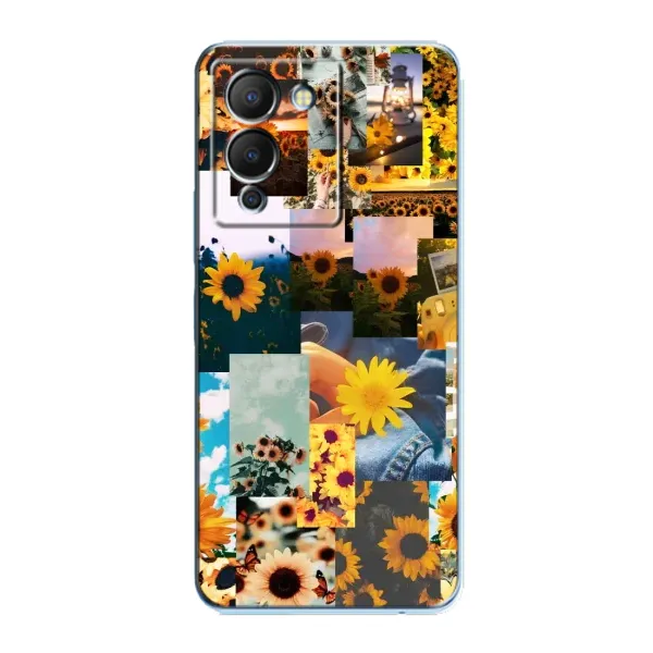 Чехол с рисунком «Подсолнуховый дизайн» для Infinix Note 12 (G96) Чехол с рисунком «Подсолнуховый дизайн» для Infinix Note 12 (G96)
