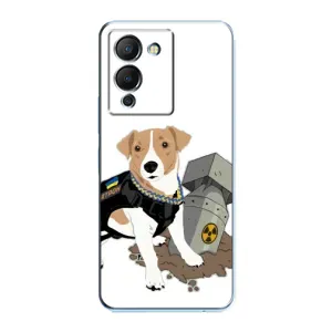 Чохол з принтом Песика Патрон для Infinix Note 12 (G96) (Пес Патрон з ракетою)