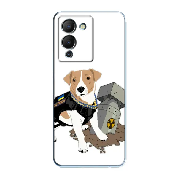 Чехол с рисунком «Пёс Патрон с ракетой» для Infinix Note 12 (G96) Чехол с рисунком «Пёс Патрон с ракетой» для Infinix Note 12 (G96)