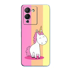 Чехол Unicorn на Infinix Note 12 (G96) (Радужный Единорог)