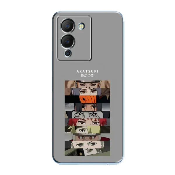 Чехол с рисунком «Разноцветные глаза» для Infinix Note 12 (G96)