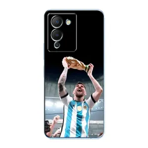 Чохли Лео Мессі Аргентина для Infinix Note 12 (G96) (Щасливий Мессі)