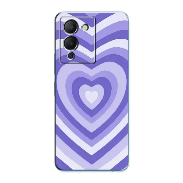 Чехол с рисунком «Сердце фиолет» для Infinix Note 12 (G96) Чехол с рисунком «Сердце фиолет» для Infinix Note 12 (G96)