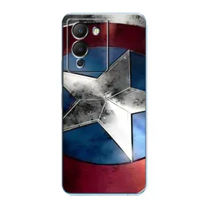Чехол с Щитом Капитана Америки на Infinix Note 12 (G96) (Щит Капитана Америки)
