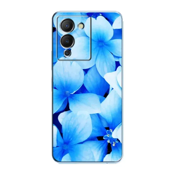 Чехол с рисунком «Синие цветы» для Infinix Note 12 (G96) Чехол с рисунком «Синие цветы» для Infinix Note 12 (G96)