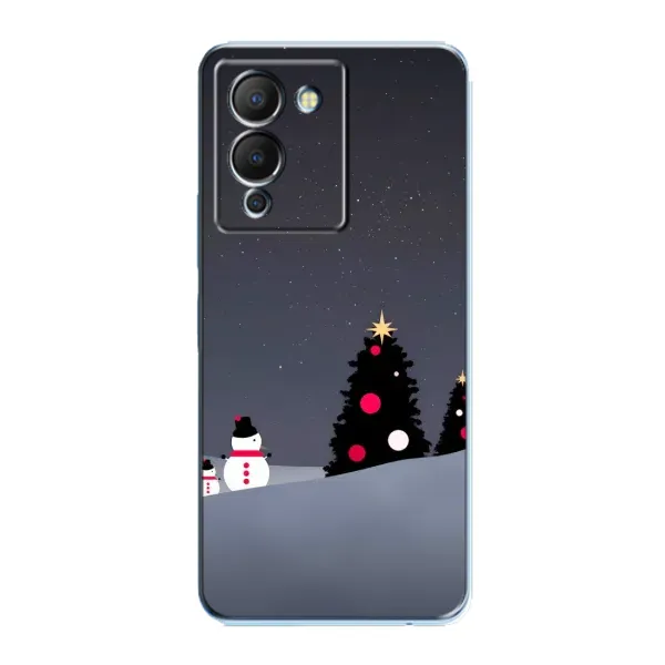 Чехол с рисунком «Снеговички» для Infinix Note 12 (G96) Чехол с рисунком «Снеговички» для Infinix Note 12 (G96)