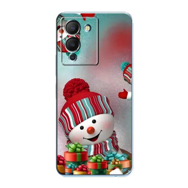 Чехол с рисунком «Снеговик в шапке» для Infinix Note 12 (G96) Чехол с рисунком «Снеговик в шапке» для Infinix Note 12 (G96)