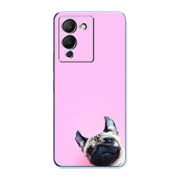 Чохол з малюнком «Собака на рожевому» для Infinix Note 12 (G96) Чохол з малюнком «Собака на рожевому» для Infinix Note 12 (G96)