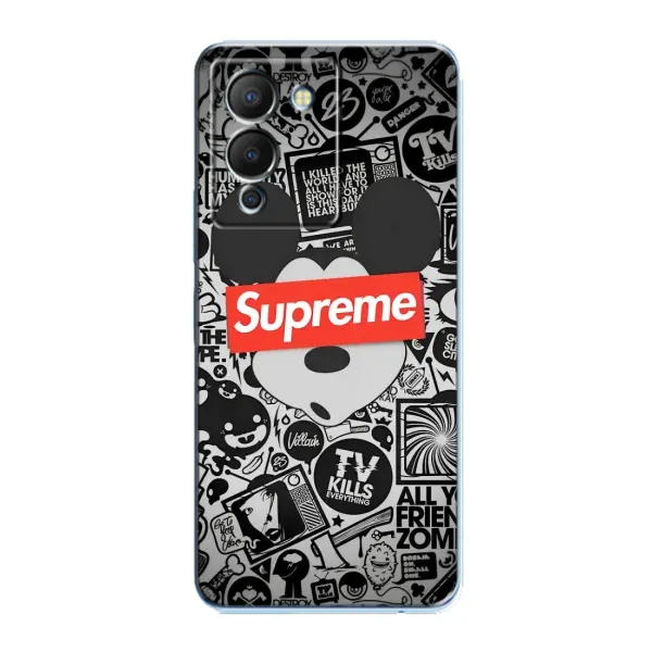 Чехол с рисунком «Supreme Маус» для Infinix Note 12 (G96) Чехол с рисунком «Supreme Маус» для Infinix Note 12 (G96)