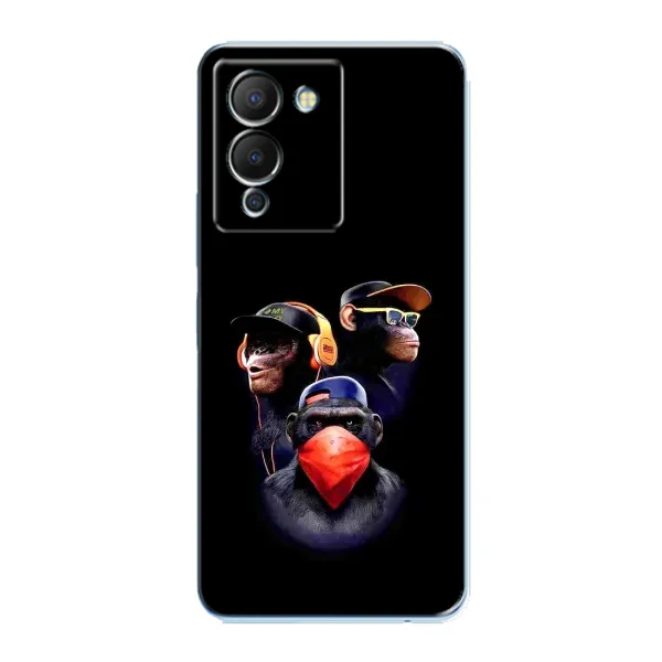 Чехол с рисунком «Три обезьяны» для Infinix Note 12 (G96) Чехол с рисунком «Три обезьяны» для Infinix Note 12 (G96)