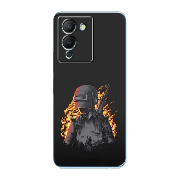 Чехол с рисунком «В огне» для Infinix Note 12 (G96) Чехол с рисунком «В огне» для Infinix Note 12 (G96)