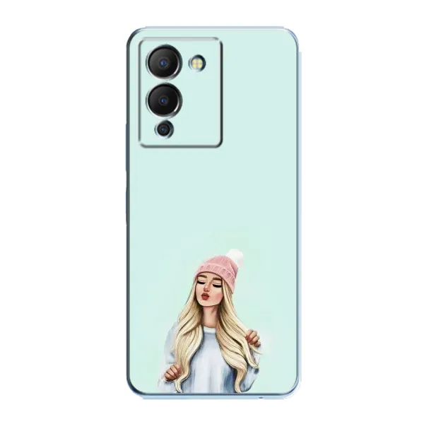 Чехол с рисунком «В шапке» для Infinix Note 12 (G96) Чехол с рисунком «В шапке» для Infinix Note 12 (G96)
