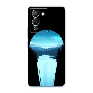 Літній Чохол на Infinix Note 12 (G96) (Синій Водоспад)