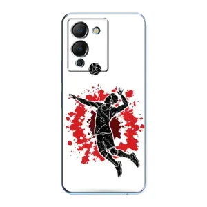 Чохли з прінтом Спортивна тематика для Infinix Note 12 (G96) (Волейболіст)