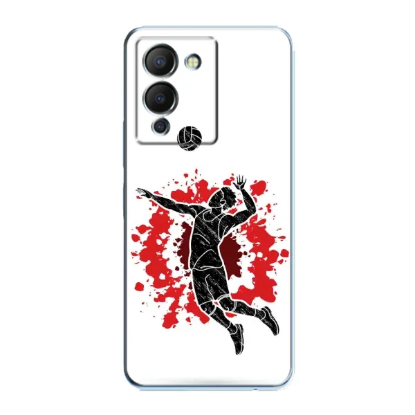 Чохол з малюнком «Волейболіст» для Infinix Note 12 (G96) Чохол з малюнком «Волейболіст» для Infinix Note 12 (G96)