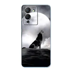 Чохол з Вовком на Infinix Note 12 (G96) (Вовк і місяць)