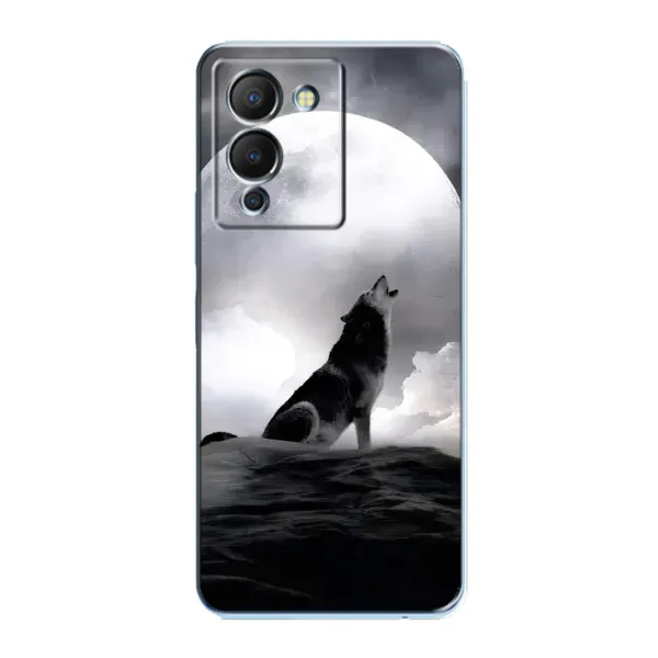 Чехол с рисунком «Волк и луна» для Infinix Note 12 (G96) Чехол с рисунком «Волк и луна» для Infinix Note 12 (G96)