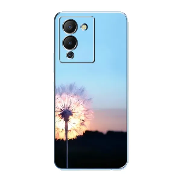 Чехол с рисунком «Закат с одуванчиком» для Infinix Note 12 (G96) Чехол с рисунком «Закат с одуванчиком» для Infinix Note 12 (G96)