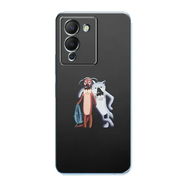 Чехол с рисунком «Шо, опять» для Infinix Note 12 (G96)