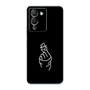 Чехлы (Знак сердечка) на Infinix Note 12 (G96) (Знак Сердечка)